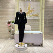 Made-to-order evening gown tailored to your preferences.